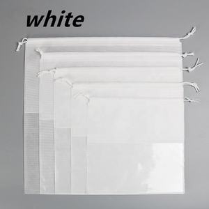 无纺布环保可回收收纳防尘袋防尘抽绳封口可定制徽标/图案可重复使用袋 - Product Image 5