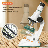 Ensemble de microscope STEM Explorer pour enfants Ept |   Amplification 1200X |   Kit scientifique complet pour les enfants de 6 ans et plus