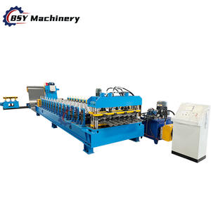 Aluzin geglazuurde stalen dakpannen rolvormpersmachine geglazuurde tegels Azerbeidzjan geglazuurde dakpan rolvormpersmachine - Product Image 1