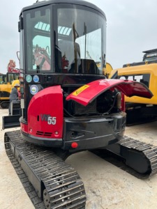 รถขุดขนาดเล็ก Yanmar VIO55 มือสองจากญี่ปุ่นแท้ น้ำหนัก 5.5 ตัน แบบตีนตะขาบ ราคาถูก ขาย - Product Image 5