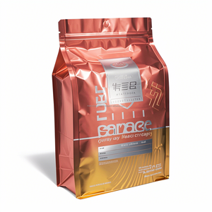 Pochette debout en feuille d'aluminium mate imprimée avec logo personnalisé Emballage alimentaire étanche à l'humidité et aux odeurs pour croustilles et gommage corporel - Product Image 4