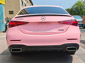Matt Carnation Rose Air Release Car Vinyl Wrap PVC Vinyl <span class=keywords><strong>Film</strong></span> Polyester Electro-Optique Métallique PET Changement de Couleur pour la Carrosserie - Product Image 3