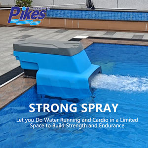 Máquina de <span class=keywords><strong>contracorriente</strong></span> Pikes para entrenamiento en piscina, dispositivo de natación contra corriente, máquina de piscina sin fin - Product Image 1