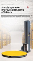 Machine d'emballage électrique automatique portable avec pompe et PLC pour la logistique alimentaire et des boissons