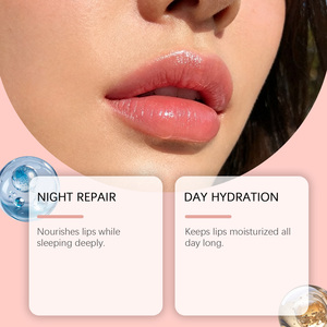 Mascarilla Labial Nocturna de Bayas 20g, Marca Privada OEM, Nutre, Hidrata, Suaviza y Rellena, en Tarro para Dormir - Product Image 5