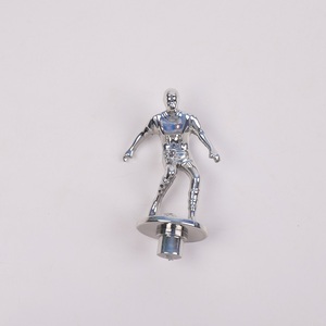 Premium Plastic Crafts Accessory Customizable Shape Logo for Trophy Tops Award with Star-Shaped Figure