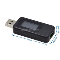 TOPCUS KWS-MX18L Testeur USB avec écran couleur, testeur de chargeur, voltmètre, ampèremètre MX18 USB
