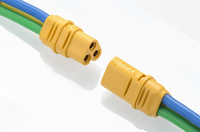 Jeu de prises de courant MT30 de haute qualité, 20 pièces, moteur de connexion à 3 pôles esc