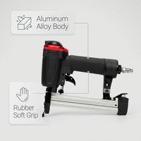Pistolet agrafeur pneumatique semi-professionnel 20Gauge 422J en promotion avec agrafes de 10/13/16/19/22 mm pour le rembourrage de meubles