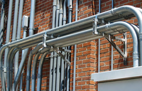 Tuberías de Acero Galvanizado Profundo, Certificación UL6, Conductos Metálicos Rígidos Eléctricos RSC, Accesorio ANSI C80.1, 1/2\"-6\", 10 Pies, Más Lisos