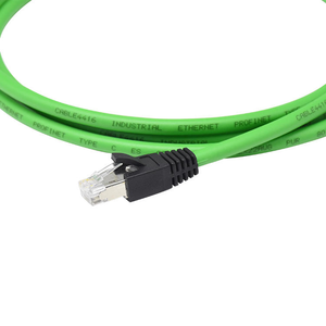 M12 Circular 4 Pin D Code <b>RJ45</b> Power Ethernet Patchcord Profinet EtherCAT CAT5e Network Connectors IP67 PVC Electrical <b>Cable</b> - Product Image 3