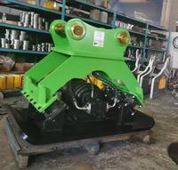 Compacteur à plaques vibrantes pour excavatrice 10-13T, compacteur hydraulique haute efficacité, pour remblais de fosses routières, Permco CE