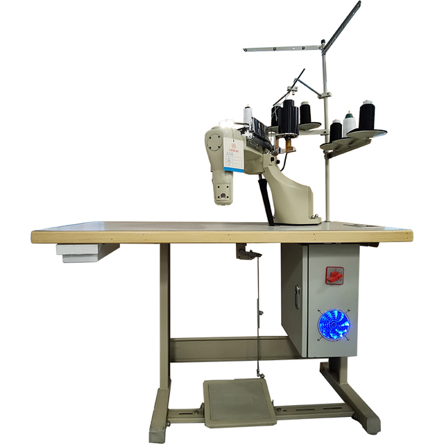 Industrial 3-Needle Flat Lock/Coverstitch Sewing Machine Adjustable Stitch Length Motor Core High-Speed High RN6300-D3