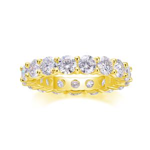 Anello <span class=keywords><strong>in</strong></span> <span class=keywords><strong>argento</strong></span> Sterling da donna <span class=keywords><strong>in</strong></span> oro 925 18 carati 12969 <span class=keywords><strong>gioielli</strong></span> <span class=keywords><strong>artigianali</strong></span> impermeabili <span class=keywords><strong>in</strong></span> Moissanite di fidanzamento con anello Full Line - Product Image 4