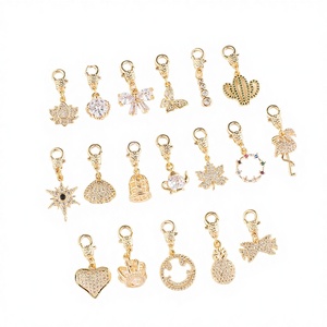 Colgante Desmontable de Acero Inoxidable con Forma de Mariposa de <span class=keywords><strong>Latón</strong></span> para Mujer y Niña, Ideal para Creación de Pulseras Minimalistas - Product Image 4