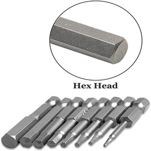 Nanrui S2 Hex <b>Screwdriver</b> <b>Bit</b> <b>Set</b> 1.5-8mm 50mm Length Magnetic Drill <b>Bits</b> for Electric Air Tools - Product Image 3