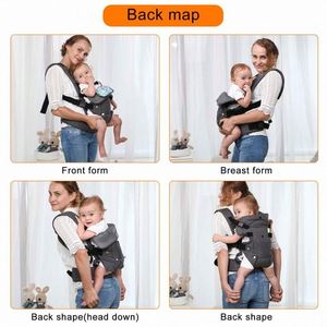 Muestra Gratuita de Portabebés Convertible, Todas las Posiciones de Transporte, desde Recién Nacidos hasta Niños Pequeños, Portabebés Ergonómico con Malla Transpirable Suave - Product Image 5
