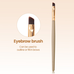 MAANGE Juego de 9 Brochas de Maquillaje Profesionales para Base, Corrector, Rímel, <span class=keywords><strong>Cejas</strong></span>, Viaje, Marca Privada - Product Image 5