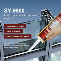 Scellant silicone structurel neutre résistant aux intempéries, colle anti-âge pour panneaux en aluminium, travaux d'étanchéité des murs extérieurs en pierre