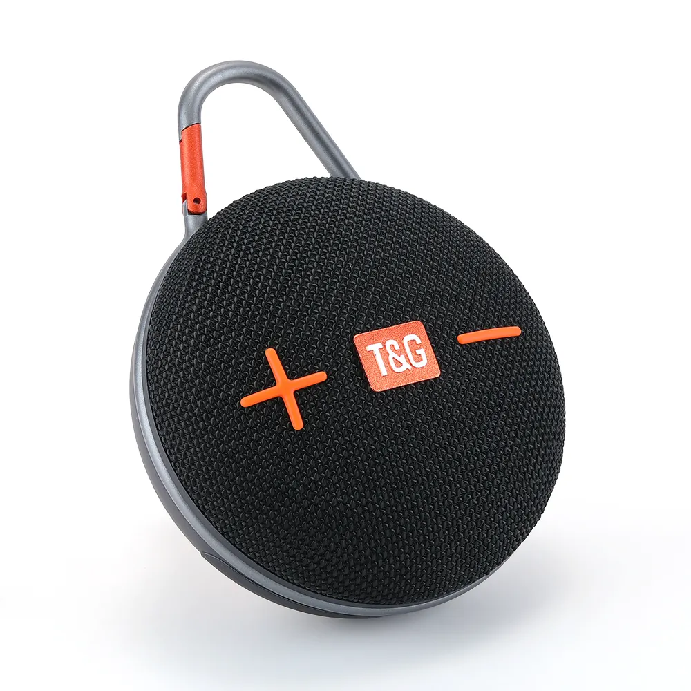 Speaker TG-648 nirkabel kain Mini, pengeras suara aktif BT portabel BASS luar ruangan stereo fungsi TF dengan radio FM