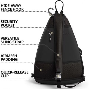 Sac de tennis avec espace ventilé séparé pour chaussures, idéal pour le tennis, le pickleball, le badminton, le squash, les raquettes et les accessoires - Product Image 6