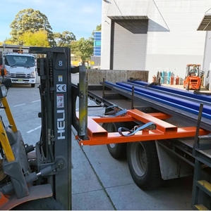 Cao nhiệm vụ phẳng di động nâng cao nền tảng xe tải <span class=keywords><strong>Trailer</strong></span> thủy lực sân đoạn đường nối cho tải đoạn đường nối tải dốc tấm bảng - Product Image 4