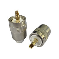 Connecteur UHF-J4 haute performance, connecteur UHF mâle pour câble de communication 50-4 RG59