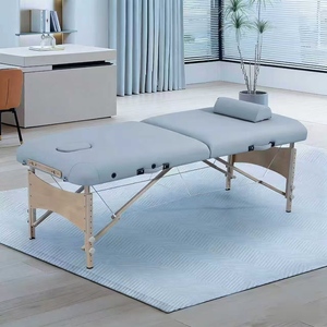 Cama de masaje plegable, cama de terapia portátil Tuina, cama portátil para moxibustión, bordado y tatuajes, cama portátil de belleza. - Product Image 3