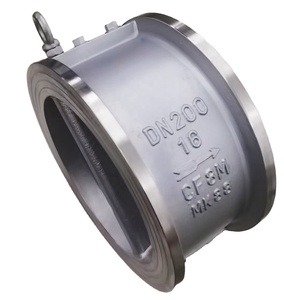 Nhà máy Trung Quốc <span class=keywords><strong>2</strong></span> <span class=keywords><strong>inch</strong></span>-12 <span class=keywords><strong>inch</strong></span> PN16 DIN đôi Đĩa thép không gỉ Wafer loại mùa xuân kiểm tra van - Product Image 2