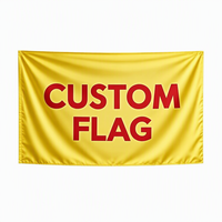 Drapeau personnalisé, bannière extérieure en polyester avec impression numérique, imperméable, pour événements de marque, festivals, affichage commercial