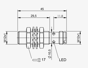 เซ็นเซอร์แบบเหนี่ยวนำ MT-BALLUFF รุ่น MKZ-471.19-S4 24V M12x1 สำหรับงานอุตสาหกรรมที่มีการเคลื่อนที่สูง - Product Image 2