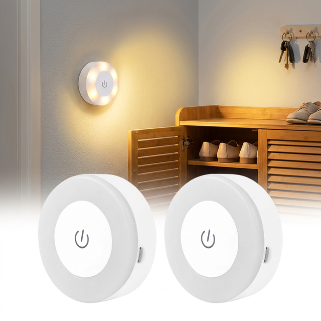 Modern Indoor Kids Bedside Atmosphere Lamp Touch Control Eye Friendly Led Mini Baby Night Light