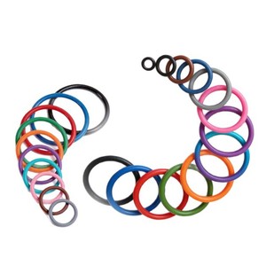 Oil-resistant and Wear-resistant Nitrile <b>Rubber</b> Sealing Rings, High-temperature Resistant Food-grade Silicone O-rings - Product Image 1