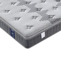 Matelas hybride personnalisé en tissu tricoté de qualité supérieure LOONGFUNG, mousse à mémoire de forme rafraîchissante et ressorts ensachés, livré en boîte pour la maison et l'hôtel