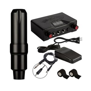 Kit Completo de Máquina de Tatuar, Fuente de Alimentación, Pluma Rotatoria, Cartuchos, Agujas, PMU, Kit de Entrenamiento para Principiantes, Kit de Tatuaje Profesional - Product Image 1