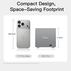 Mini PC <span class=keywords><strong>Beelink</strong></span> 2026 Me Pro 16GB + 2 HDD 2 SSD - Product Image 5