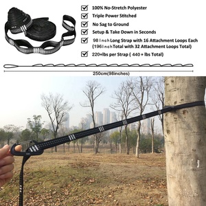 Hamaca <span class=keywords><strong>de</strong></span> viaje al aire libre, accesorio doble y individual, personalizado, entrega rápida, barata - Product Image 6