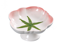 Service de table en porcelaine fine de style américain JIUWANG avec motif tomate et fruits – Vaisselle pour la rentrée scolaire
