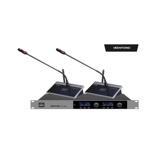 Sistema de Micrófono Inalámbrico Doble para Conferencias con Micrófono de Brazo Flexible 9200 - Product Image 1
