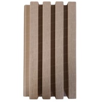 Revêtement mural moderne en WPC, panneau composite bois-plastique co-extrudé, imperméable, haute qualité, pour villa et hôtel