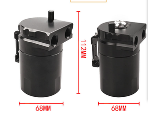 Nuevo Tanque Universal de 300 ml para Captura de Aceite con Filtro de Aire, Aleación de Aluminio, Modificación Automotriz, 1 Año de Garantía - Product Image 4