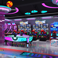 Simulateur d'intérieur de la réalité virtuelle VR du terrain de jeu 9D installent la salle de jeu Équipement de jeu d'arcade simulateur de la machine VR de jeu