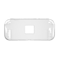Aoloion NS2 Half-Pack Casing Pelindung Transparan TPU Lembut untuk Switch2 & Joy-Con Anti-gores Aksesori Game Cetakan Khusus