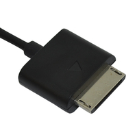 Cable de carga y transferencia de datos con conectores USB-A/USB-C para PSP Go (PSP-N1000/N1000) para sincronización con PC