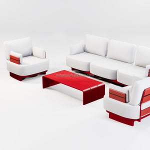 Ensemble de meubles d'extérieur de luxe Foshan Kingmake, résistant aux intempéries, imperméable, meubles de patio en gros, meubles de jardin - Product Image 1