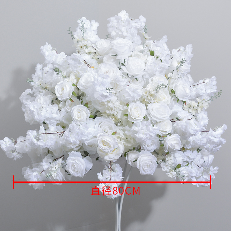 Bola de flores de golondrina pequeña de flor de cerezo-80cm
