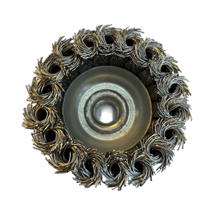 Sikat baja daya industri tugas berat 75mm cangkir sikat kawat baja karbon kualitas tinggi sudut penggiling pemoles baru - Product Image 2