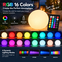Wiederaufladbare IP65 Wasserdichte RGB LED-Batterielampe mit Fernbedienung Dimmbar für Hotel-Flaschen & Innen-/Außenbeleuchtung