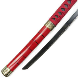 Una pieza Zoro <span class=keywords><strong>arma</strong></span> <span class=keywords><strong>tres</strong></span> generaciones de Onitezutsu Anime japonés COSPlay Props juguete armas colección 40.6in/102cm - Product Image 3