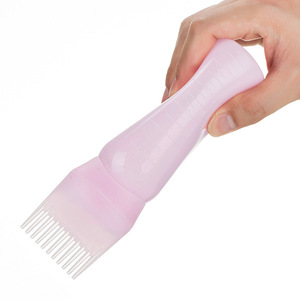 Bán Buôn 160Ml Tóc Màu Nhuộm Dispenser Salon Làm Tóc Dầu Applicator Chai Cho Tóc Với Lược Công Cụ Tạo Kiểu - Product Image 6